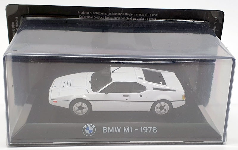 Altaya 1/43 Scale Model Car 1501IR9 - 1978 BMW M1 - White