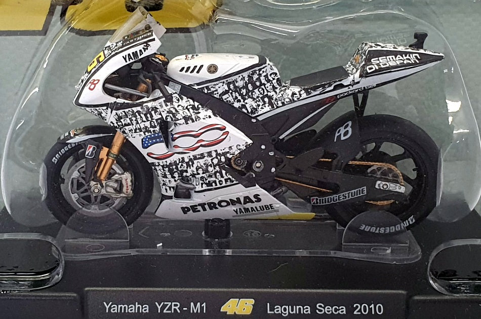 Altaya 1/18 Scale FFR55 - Yamaha YZR - M1 - #46 Laguna Seca 2010
