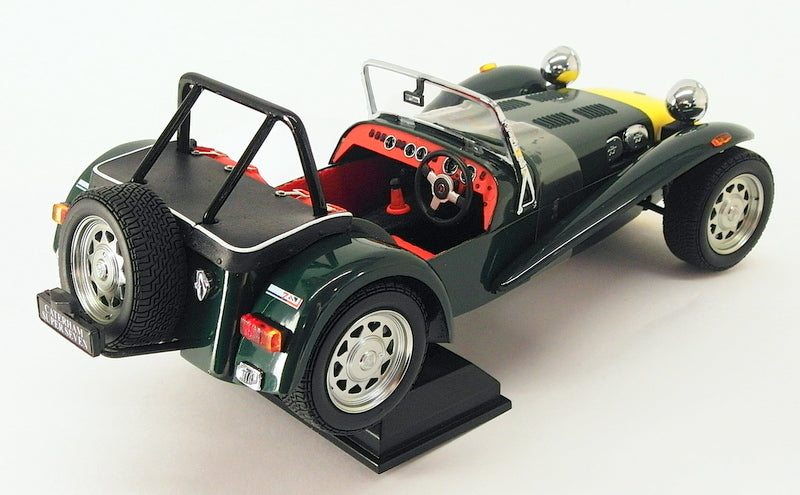 Kyosho 1/18 Scale 08223GY - Caterham Super Seven - Yellow/Green