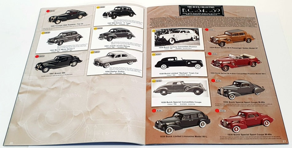 Brooklin Models Vol.14 Jan-Dec 2013 - A4 Fully Illustrated Colour Catalogue