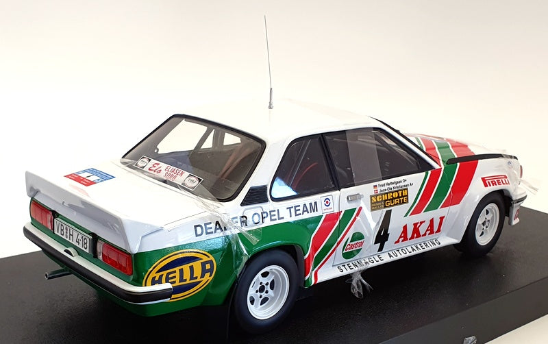 Sun Star 1/18 Scale Model Car 5370 - Opel Ascona 400 #4 Kristiansen/Hartwigsen