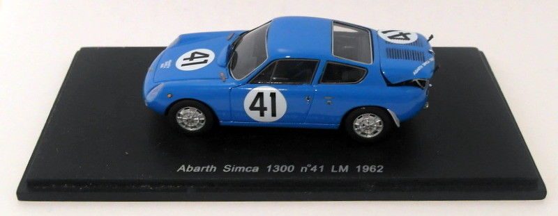 Spark Models 1/43 Scale - S1305 Abarth Simca 1300 #41 Le Mans 1962