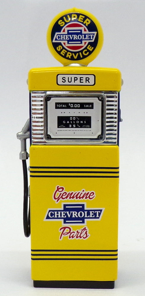 Greenlight 1/18 Scale 14060-B - Model Car Vintage Gas Petrol Pump - Chevrolet