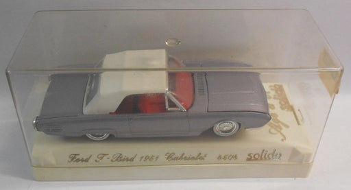 Solido 1/43 Scale Metal Model - SO216 FORD T-BIRD 1961 CABRIOLET