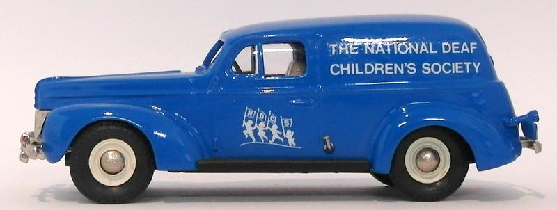 Brooklin 1/43 Scale BRK9 026  - 1940 Ford Sedan Delivery Deaf Society 1 Of 200