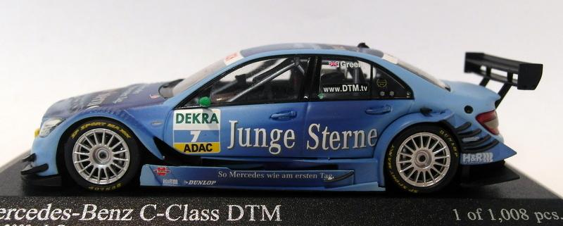 Minichamps 1/43 Scale diecast 400 093807 Mercedes C-Class DTM 2009 AMG J. Green