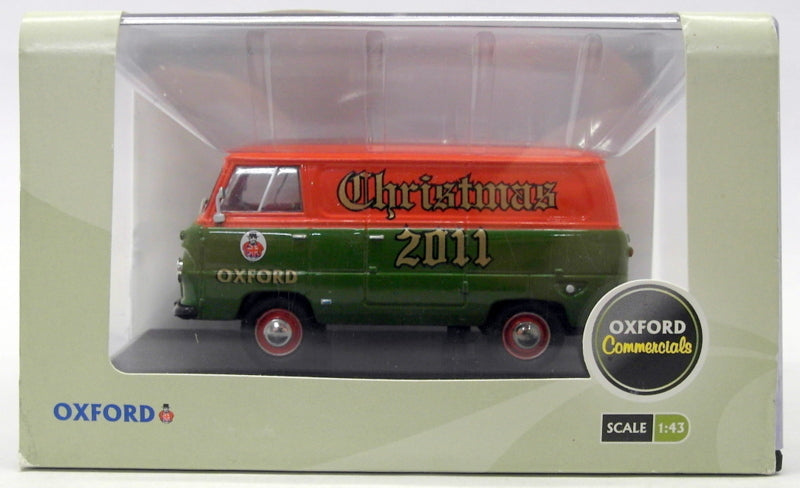 Oxford Diecast 1/43 Scale FDE007 - Ford Thames Van Christmas Model 2011