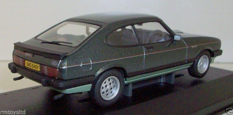 VANGUARDS 1/43 VA10812 FORD CAPRI MK3 2.8 INJECTION FOREST GREEN / CRYSTAL GREEN