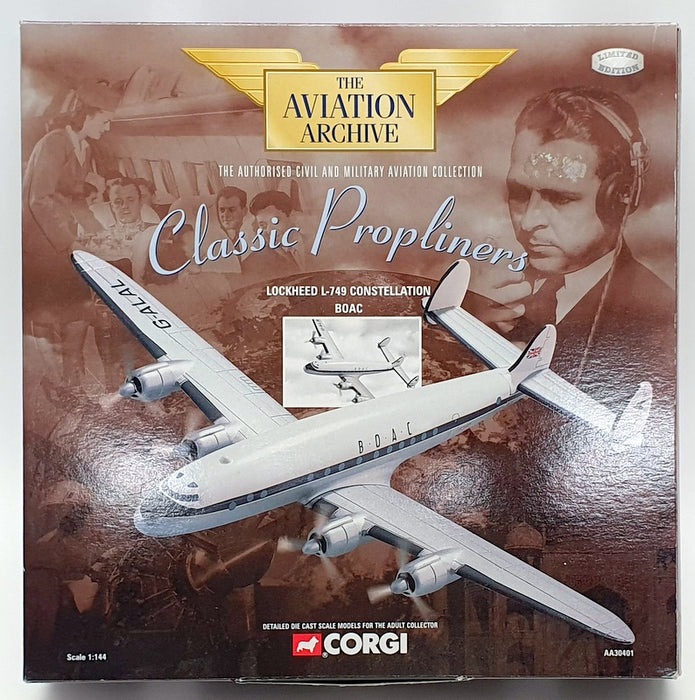 Corgi 1/144 Scale AA30401 - Lockheed L 749 Constellation BOAC