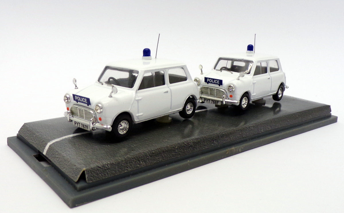 Corgi 1/43 Scale MP1002 - Metropolitan Police Traffic Mini (2) 75th Anniv