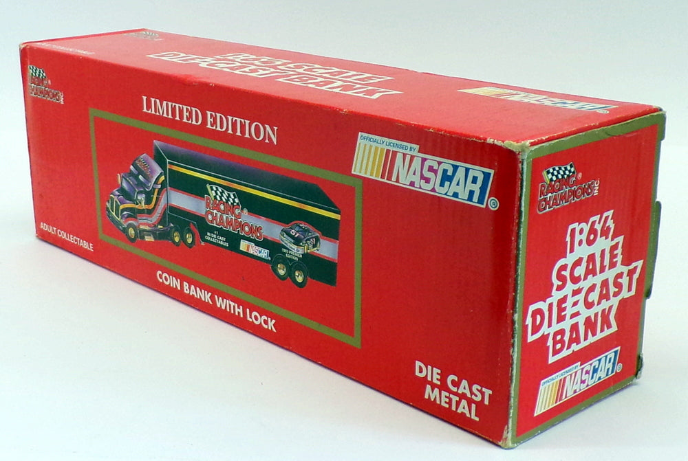 Racing Champions 1/64 Scale 00349 - Ford Aeromax Coin Bank With Lock