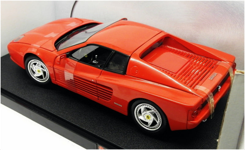 Hotwheels 1/18 Scale Model Car 29758 - Ferrari F512 M - Red