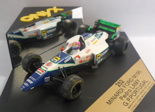 Onyx 1/43 Scale - 252 MINARDI FORD M195 PEDRO LAMY G.P.PORTUGAL