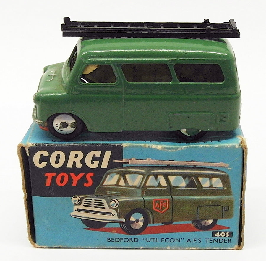 Vintage Corgi Toys 405 - Bedford Utilecon AFS Tender — R.M.Toys Ltd