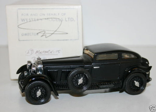 WESTERN MODELS MIKE STEPHENS 1st PROTOTYPE - MOTORKITS - BENTLEY BARNATO - BLACK