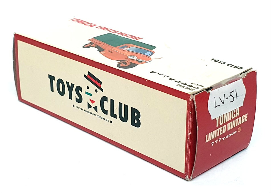 Tomica 1/64 Scale Diecast LV-51 - Mazda T2000 Truck - Orange/Green