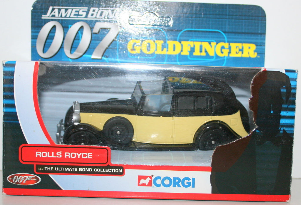 Corgi TY06801 James Bond Rolls Royce Sedance De Ville Goldfinger