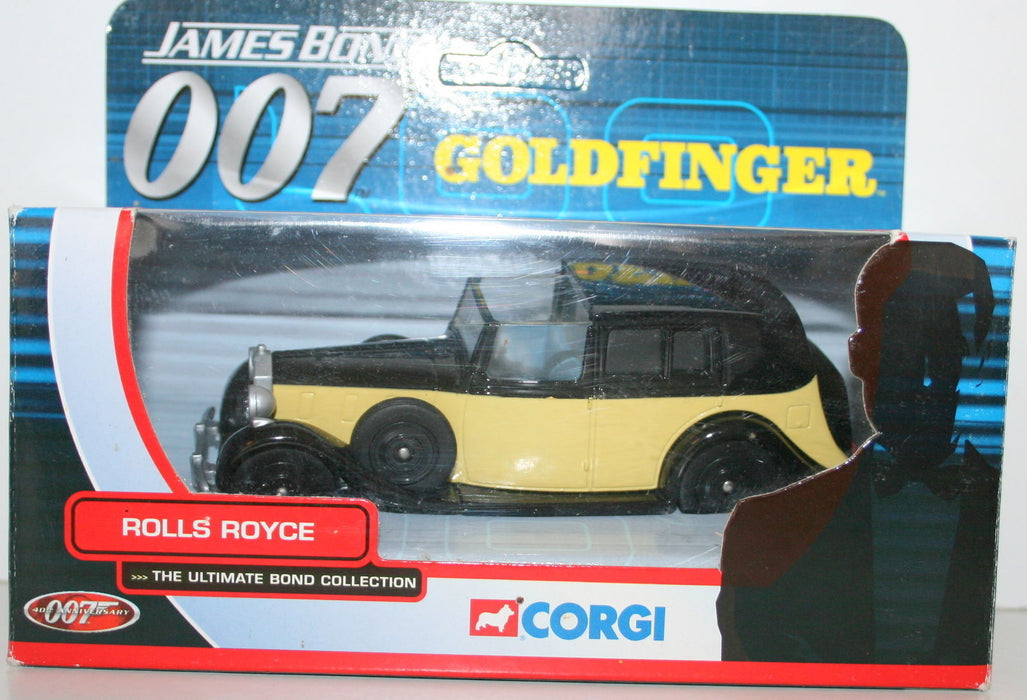 CORGI TY06801 ROLLS ROYCE 007 JAMES BOND GOLDFINGER