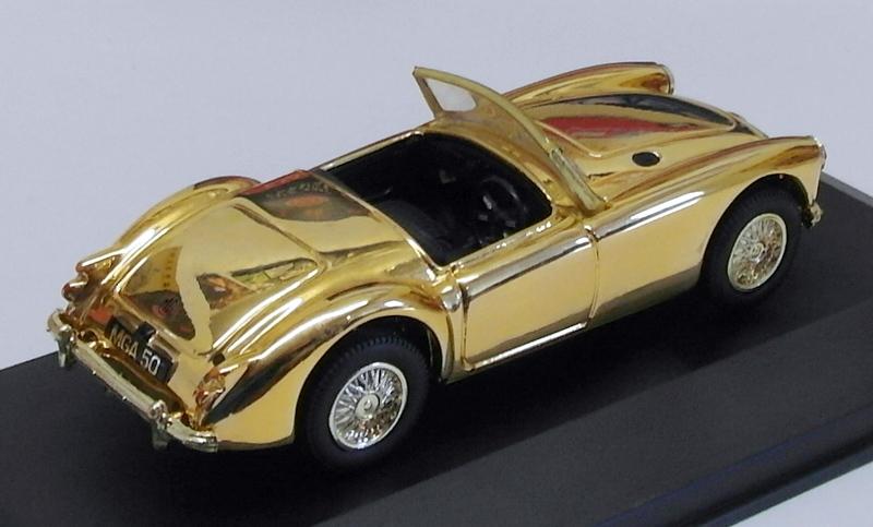Vanguards 1/43 Scale Diecast VA05007 - MGA Open Top 50th Anniversary - Gold