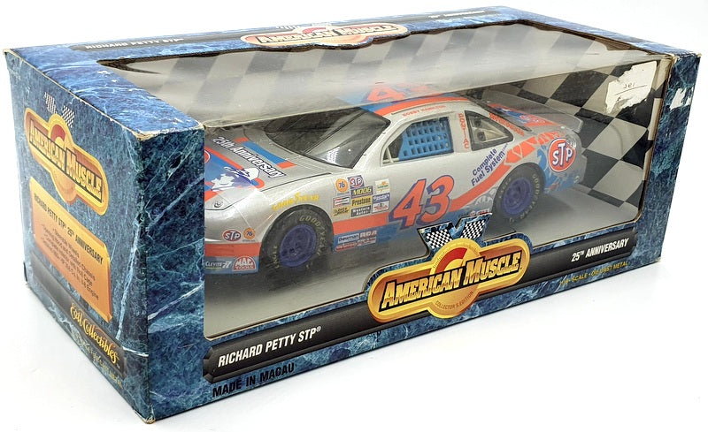 Ertl 1/18 Scale Diecast 7801 - Pontiac #43 Richard Petty STP Bobby Hamilton