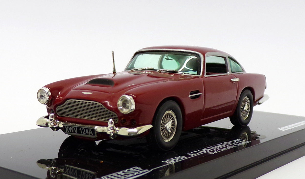 Vitesse 1/43 Scale 20500 - Aston Martin DB4 - Dark Metallic Maroon
