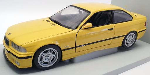 UT Models 1/18 Scale Model Car 180 022300 - 1996 BMW M3 Coupe - Yellow