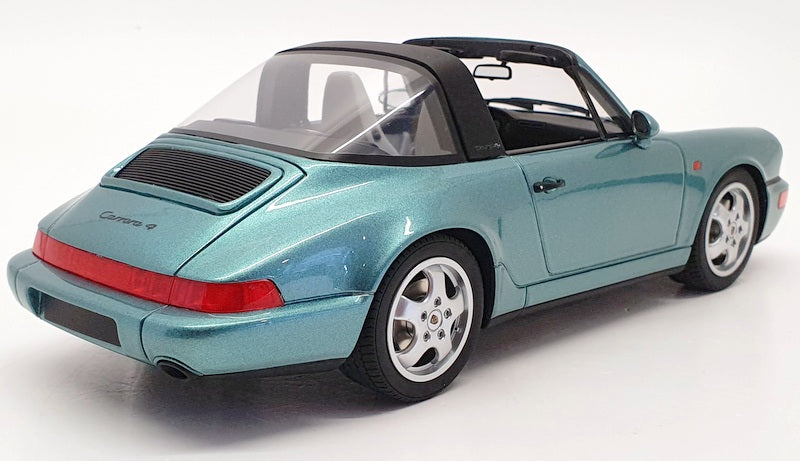 GT Spirit 1/18 GT805 - 1991 Porsche 911 964 Carrera 4 Targa  - Met Turquoise