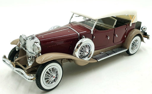 Franklin Mint 1/24 Diecast FM231122A 1930 Duesenberg Tourster With Display Case