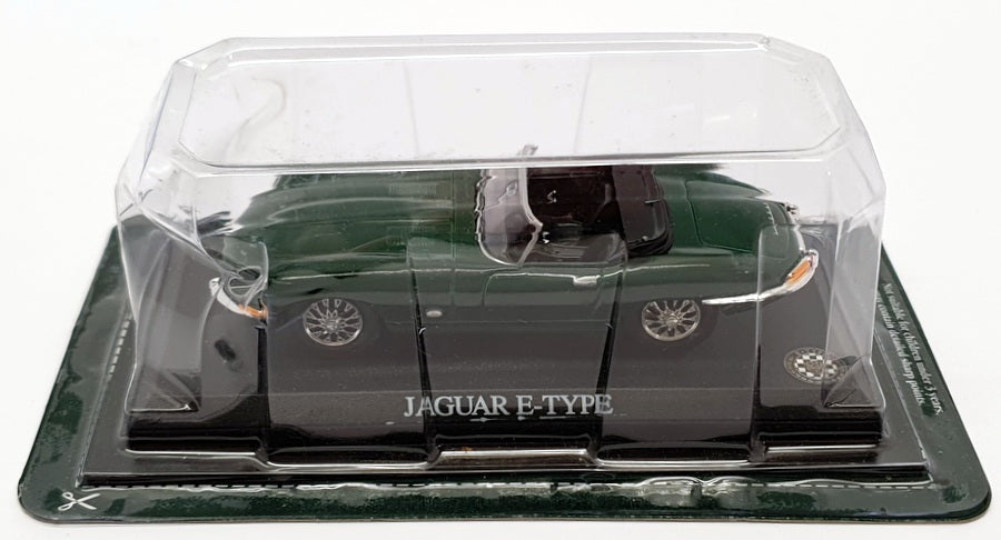 Del Prado 1/43 Scale Model Car DP18221C - 1961 Jaguar E-Type - Green