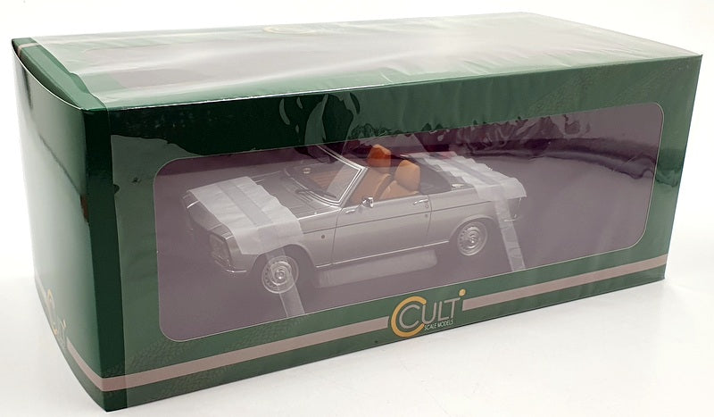 Cult Models 1/18 Scale CML013-4 - Peugeot 304 Cabriolet 1973 - Met Silver