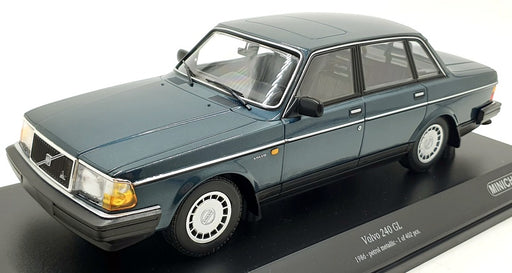 Minichamps 1/18 Scale Diecast 155 171407 - Volvo 240 GL 1986 - Petrol Met