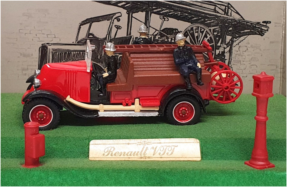 Verem 1/43 Scale Diecast 106 - Renault VFF Fire Engine - Red