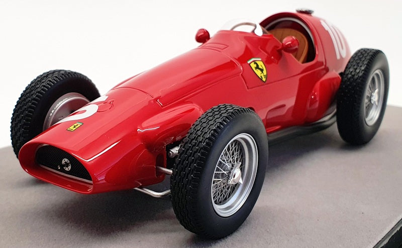 Techomodel 1/18 Scale TM18126D - 1955 Ferrari 625F1 GP Argentia #10 - Red
