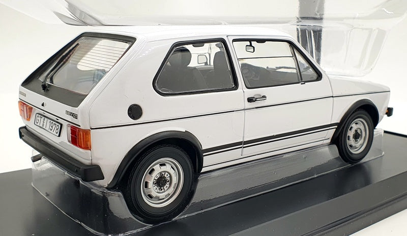 Norev 1/18 Scale Model Car 188484 - 1976 VW Golf GTI - White