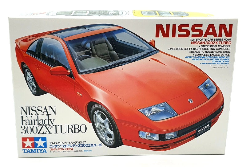 Tamiya 1/24 Scale Model Kit 24087 - Nissan Fairlady 300ZX Turbo