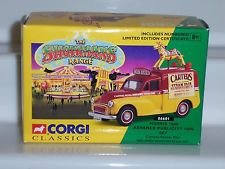 Corgi 1/43 scale 06601 Morris 1000 Advance publicity van set Carters fairs
