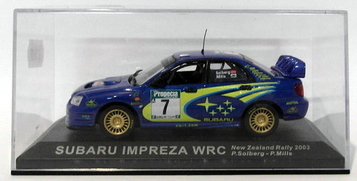 Altaya Models 1/43 Scale JL1398 - Subaru Impreza WRC New Zealand Rally 2003