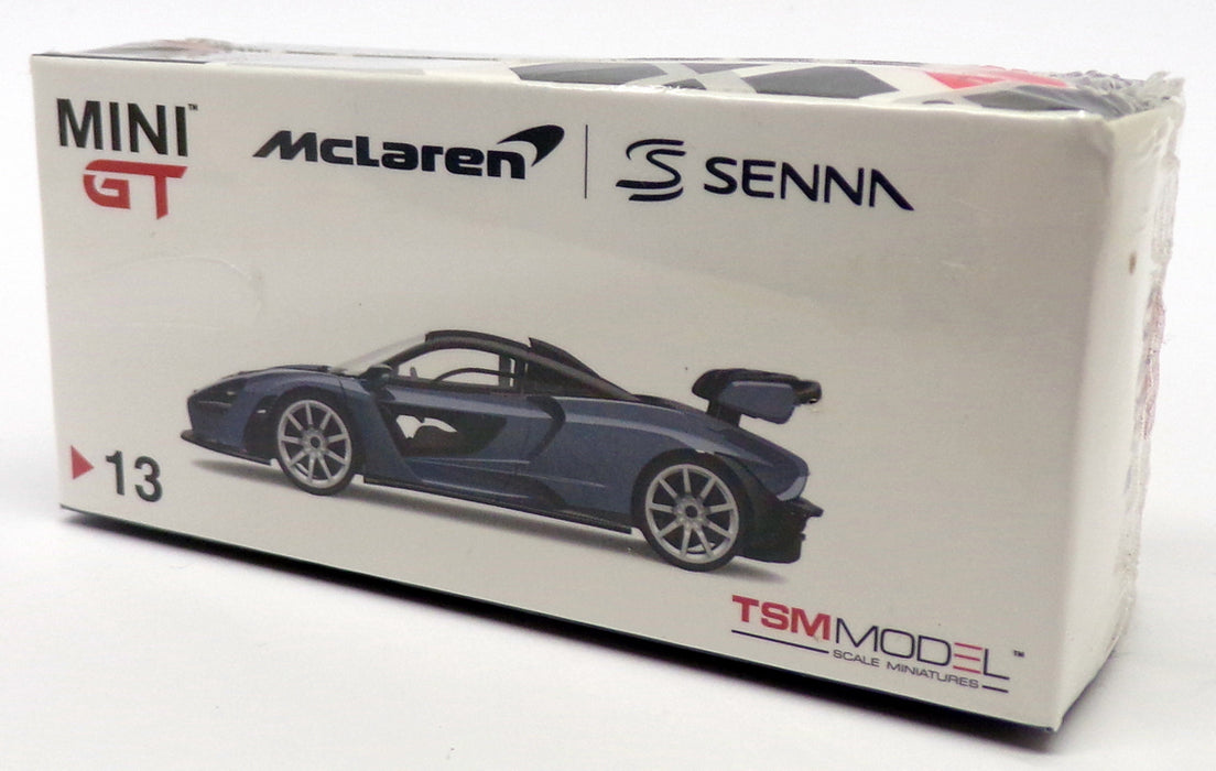 TSM Model 1/64 Scale MGT00013-R - McLaren Senna RHD - Victory Grey