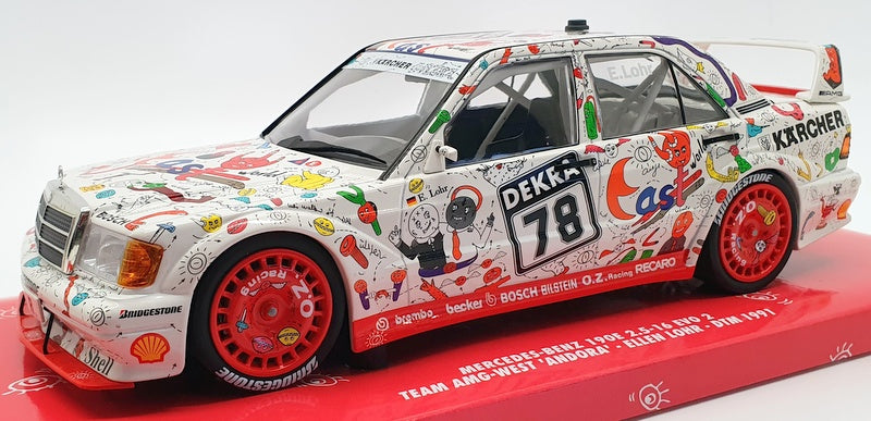 Minichamps 1/18 Scale Model Car 155 913687 - Mercedes Benz 190E 2.5 16 Evo 2