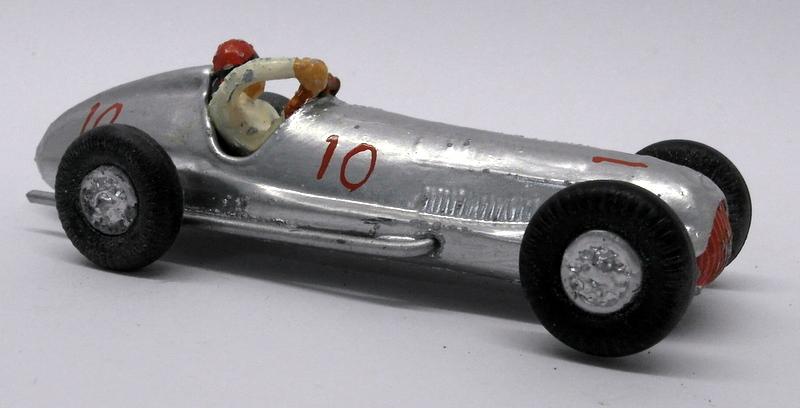 TW Models 1/43 Scale White Meatal TW2 Mercedes Vintage F1 Car