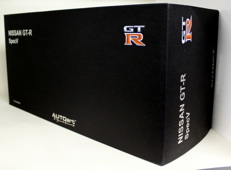 Autoart 1/12 scale 12201 - 2010 Nissan GT-R R35 Spec V - Black