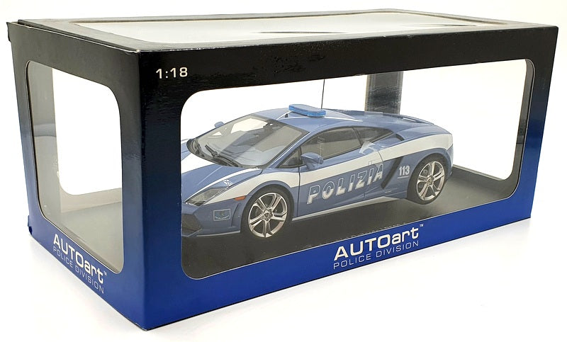 Autoart 1/18 Scale Diecast 74599 - Lamborghini Gallardo LP560-4 Police Car