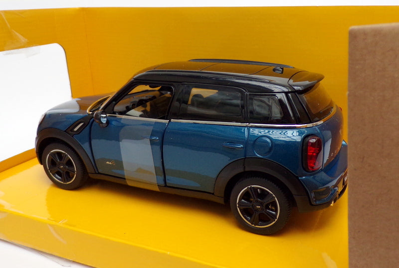 Rastar 1/24 Scale 56400 - Mini Cooper S Countryman (R60) - Metallic Blue