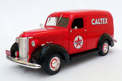 Greenlight 1/24 Scale 18246 - 1939 Chevrolet Panel Truck Caltex - Red