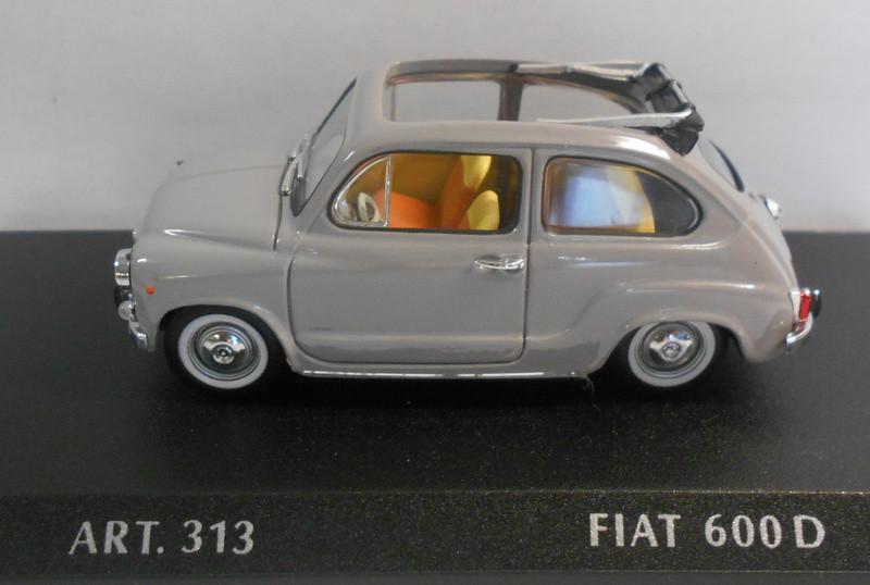 Corgi Detail 1/43 Scale - ART.313 FIAT 600D 1965 CABRIO 49704