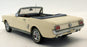 Danbury Mint 1/24 Scale Diecast - DMMUS 1966 Ford Mustang Convertible White