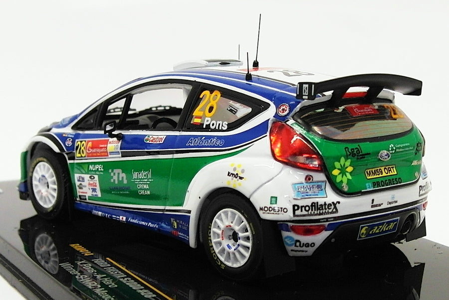 Ixo 1/43 Scale RAM414 - Ford Fiesta S2000 - #28 Mexico 2010