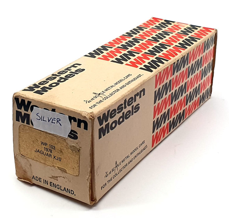 Western Models 1/43 Scale WP103 - 1978 Jaguar XJS - Silver
