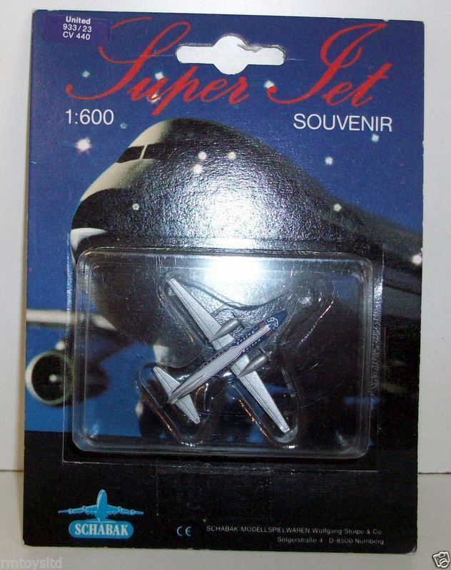 SCHABAK 1/600 - 933/23 CV 440 UNITED AIRLINES