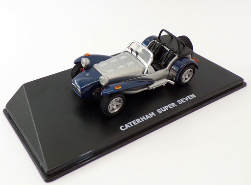 Wemi Models 1/43 Scale 20071 - Caterham Super Seven - Silver/Blue